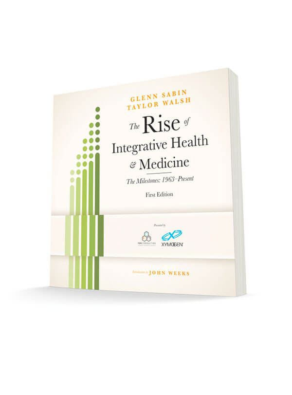 The Rise of Integrative Health and Medicine, image of book cover.